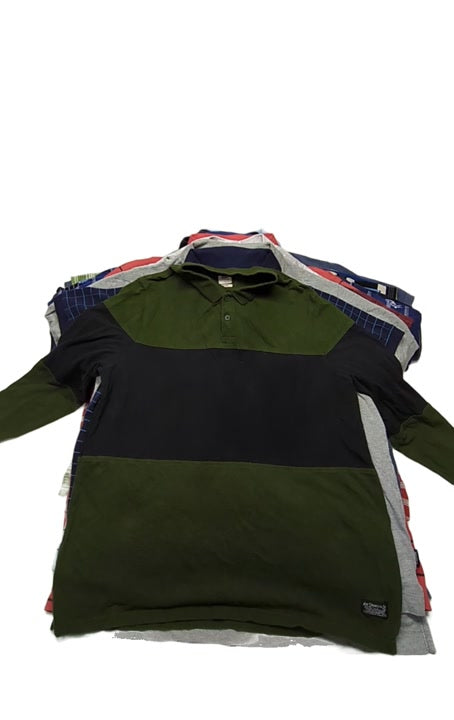 Recycle Mens Modern Polos 47 pcs