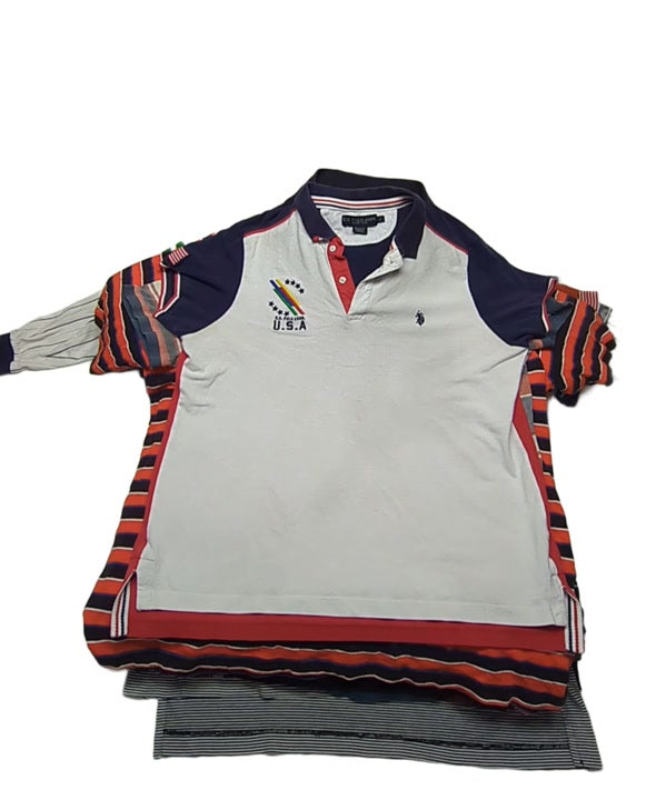 Recycle Mens Modern Polos 49 pcs