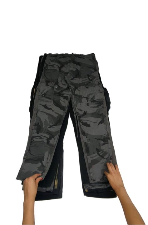 Recycle Mens Skinny Cargo Pants 19 pcs