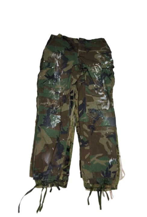 Recycle Military Camo Cargo Pants 19 pcs