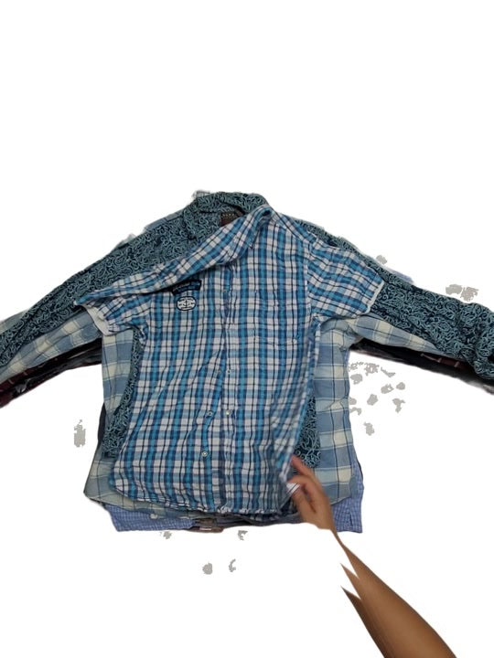 Recycle Modern Western Shirts 35 pcs