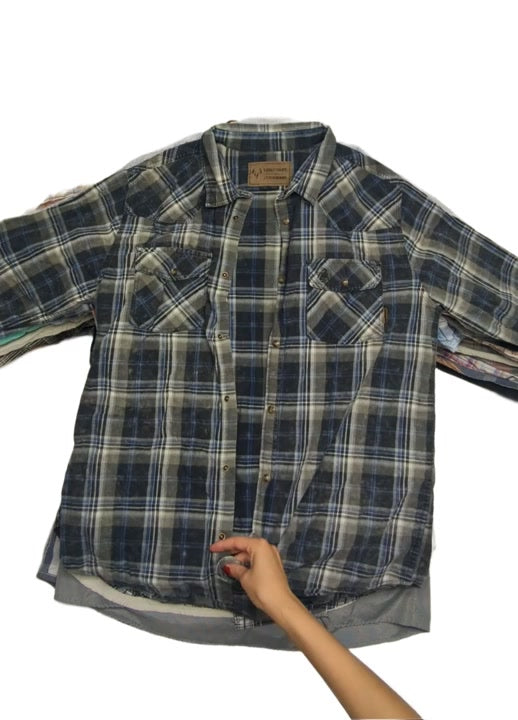 Recycle Modern Western Shirts 45 pcs