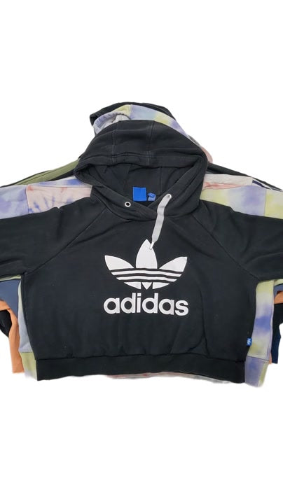 Recycle Nike Adidas Skater Pink & More Crop Sweatshirts 27 pcs
