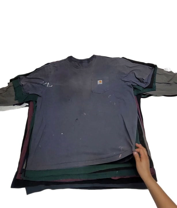 Recycle Over Size Carhartt T-Shirts 19 pcs