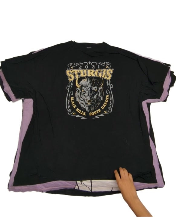 Recycle Over Size Graphic T-Shirts 31 pcs