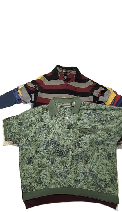 Recycle Preppy Pullovers + Modern Mens Polos 44 pcs