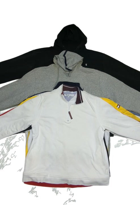 Recycle Ralph Tommy Nautica Sweatshirts 18 pcs