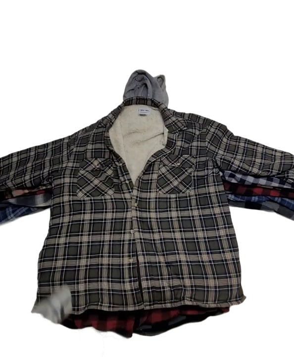 Recycle Shirt Jackets 10 pcs