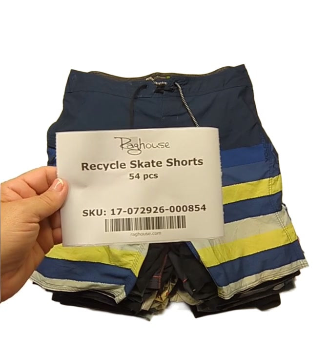 Recycle Skate Shorts 54 pcs