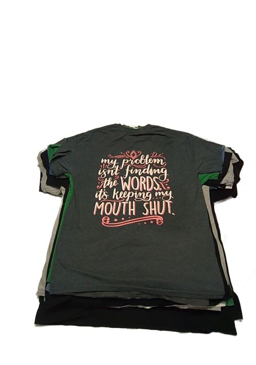 Recycle Statement Tees 47 pcs