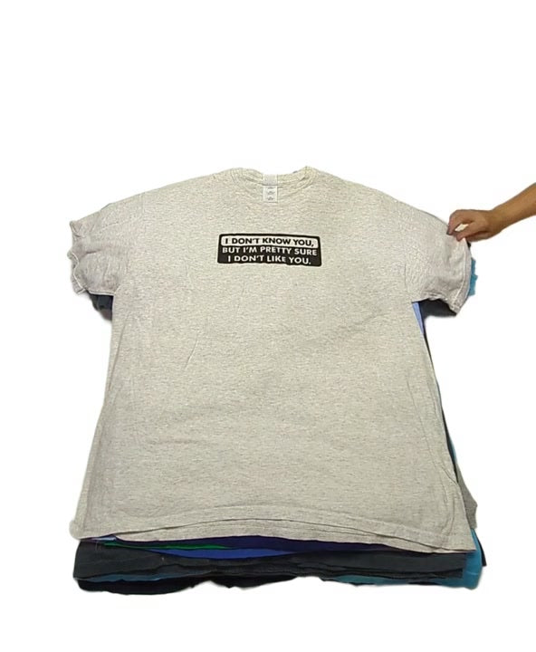Recycle Statement Tees 66 pcs