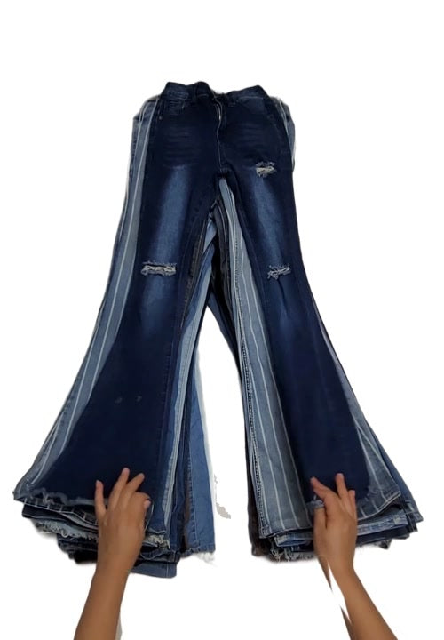 Recycle Tiny Size Flare Jeans 29 pcs