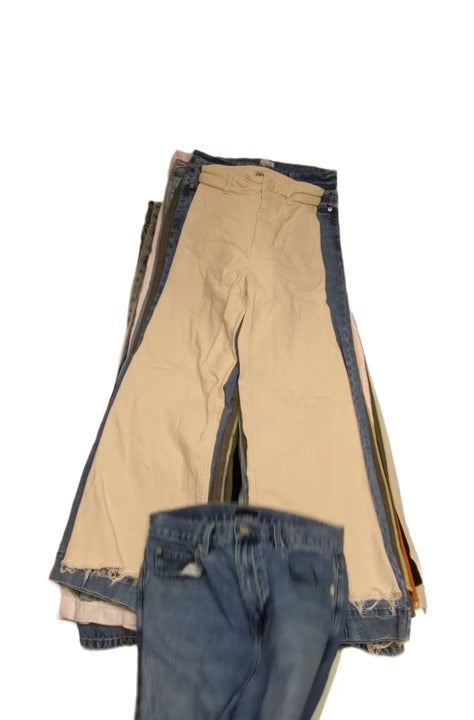 Recycle Tiny Size Wide Leg Jeans 23 pcs