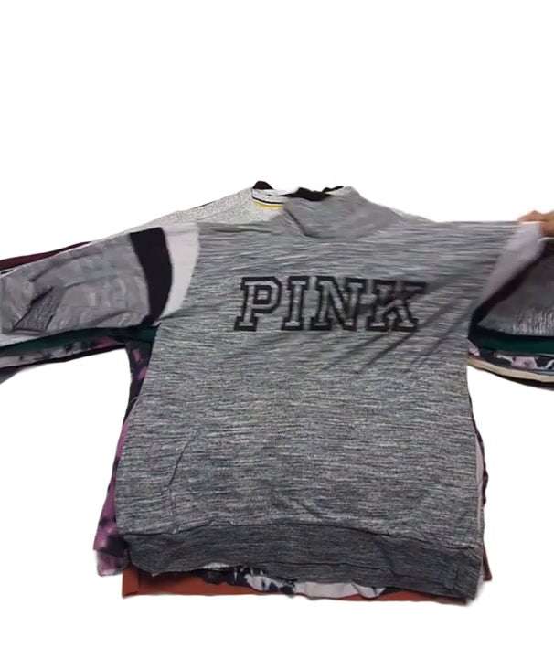 Recycle Victoria Secret Pink Sweatshirts 25 pcs
