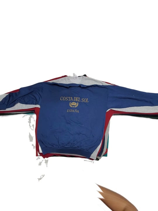 Recycle Vintage Destination Sweatshirts 20 pcs