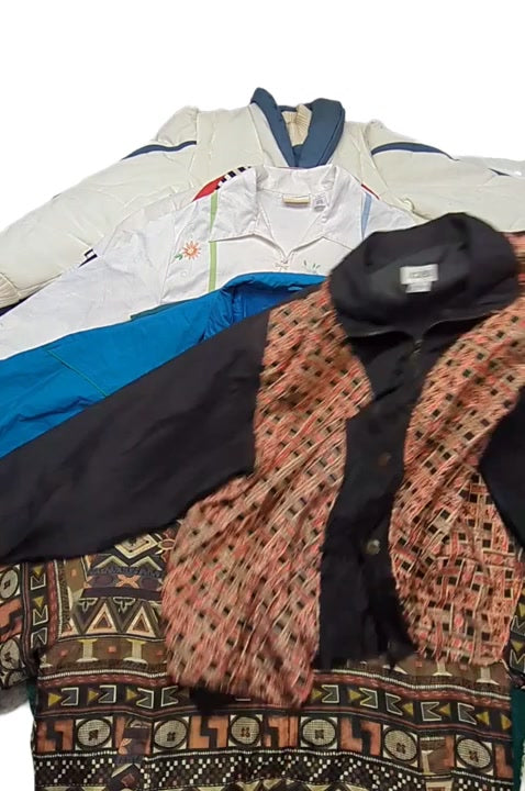 Recycle Vintage Girls Jackets 20 pcs