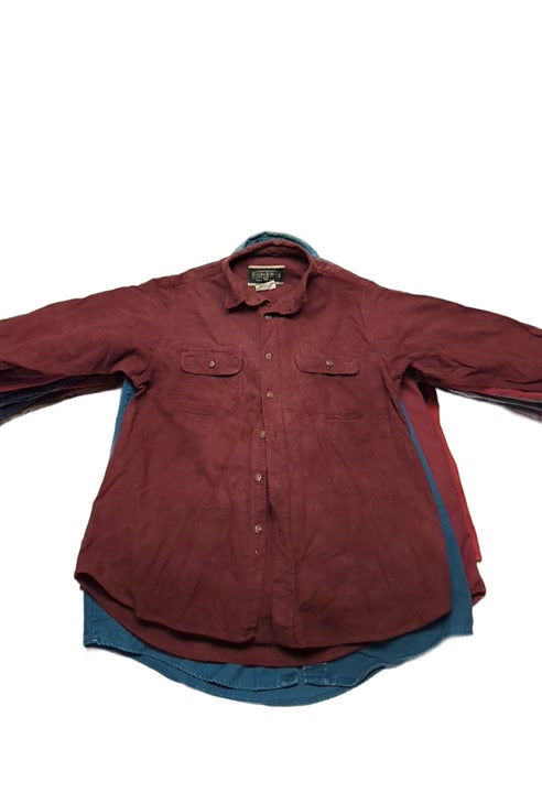 Recycle Vintage Heavyweight Flannel Shirts 18 pcs