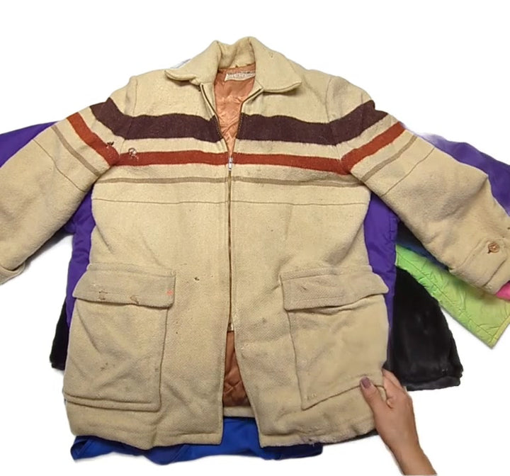 Recycle Vintage Jackets 8 pcs