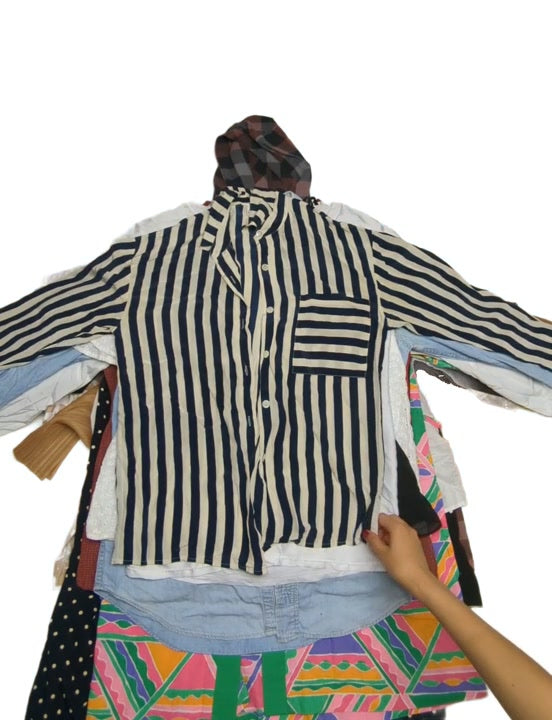 Recycle Vintage & Modern Blouses 60 pcs