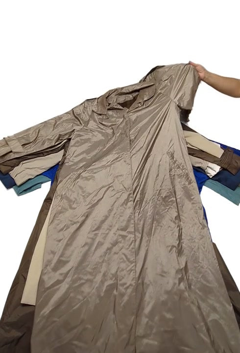 Recycle Vintage Rain Coats 12 pcs