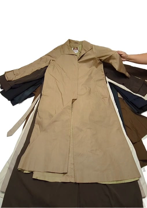 Recycle Vintage Rain Coats 13 pcs