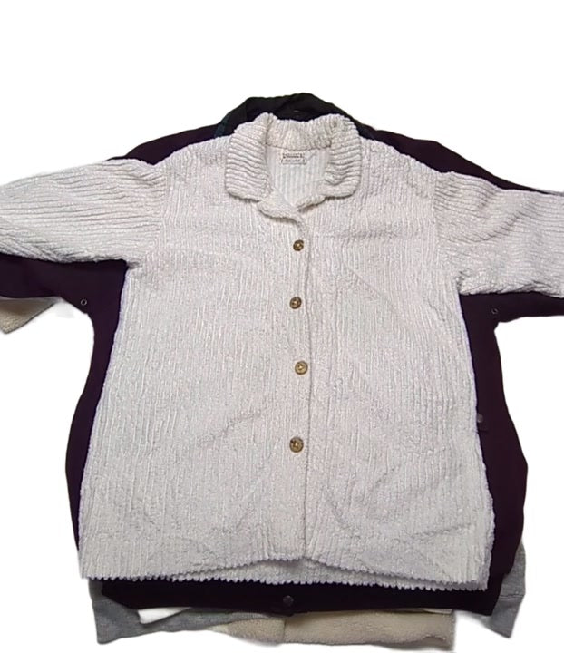 Recycle Vintage Reversible Sweatshirt Jackets + Furries 8 pcs
