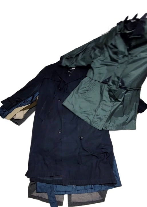 Recycle Vintage Trench 10 pcs