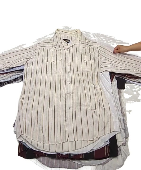 Recycle Vintage Western Shirts 30 pcs