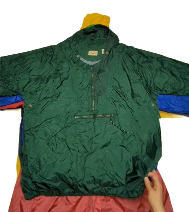 Recycle Vintage Windbreakers & More 27 pcs