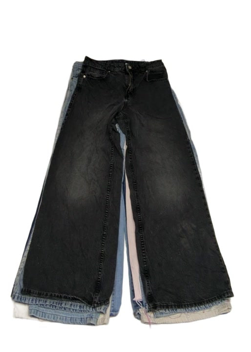 Recycle Wide Leg Denim 15 pcs
