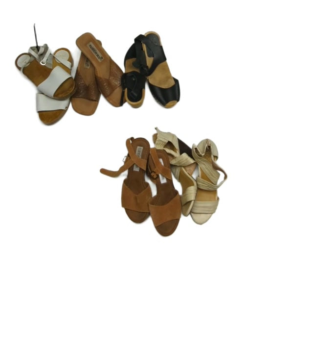 Recycle Wood Heel Shoes 13 pcs