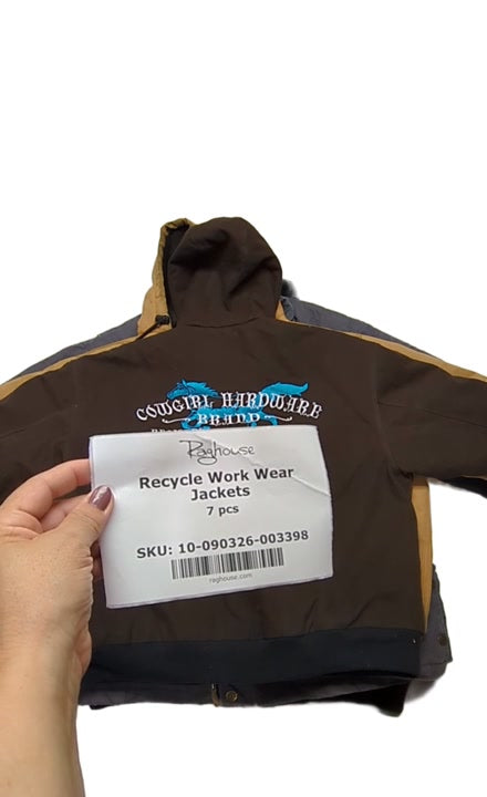 Recycle Work Wear Jackets 7 pcs