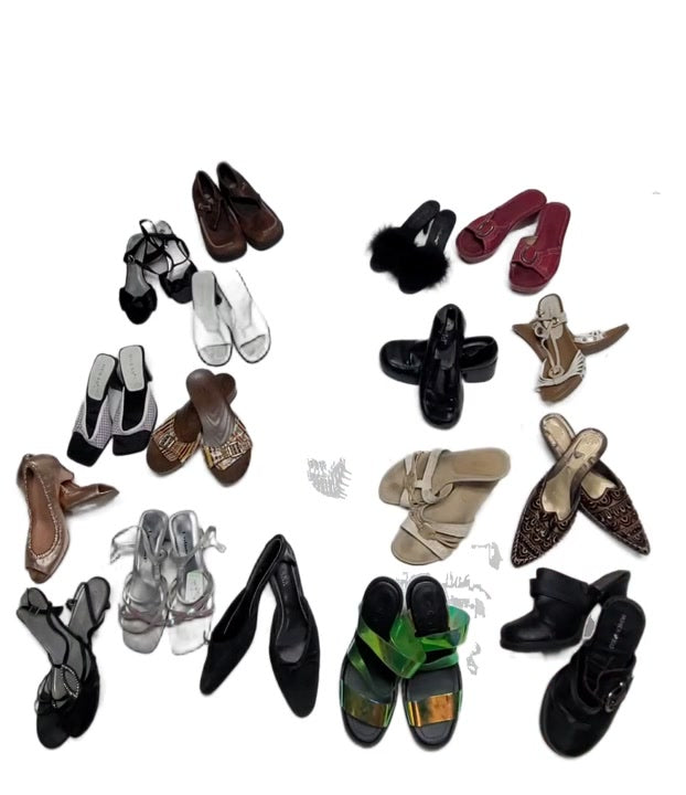 Recycle Y2K Shoes 17 pcs