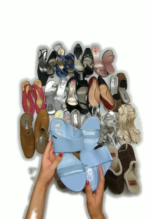 Recycle Y2K Shoes 18 pcs