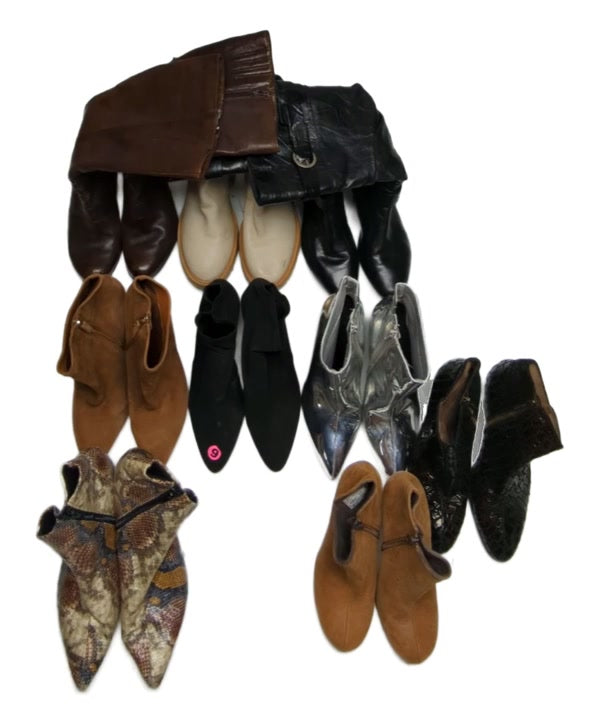 Recycle Y2K Style Boots 10 pcs