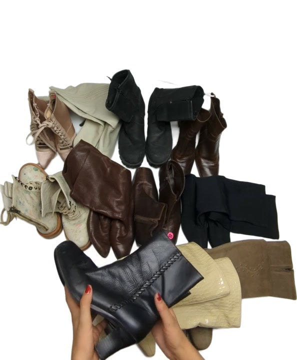 Recycle Y2K Style Boots 11 pcs