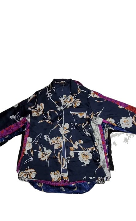 Silky Maximalist Pajama Tops 37 pcs
