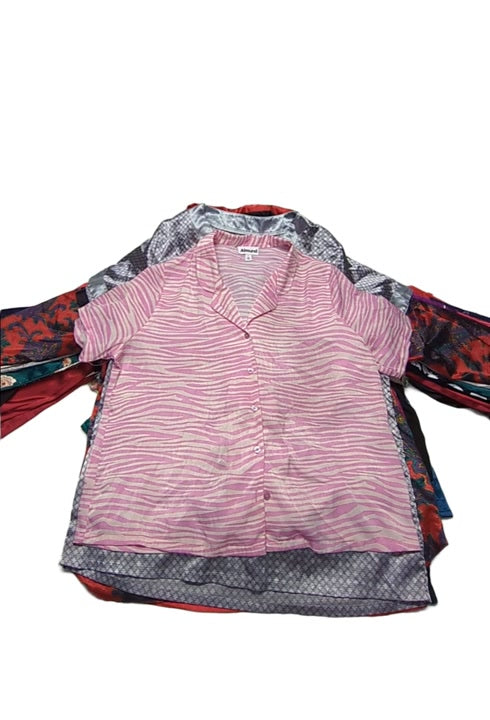 Silky Pajama Tops 53 pcs