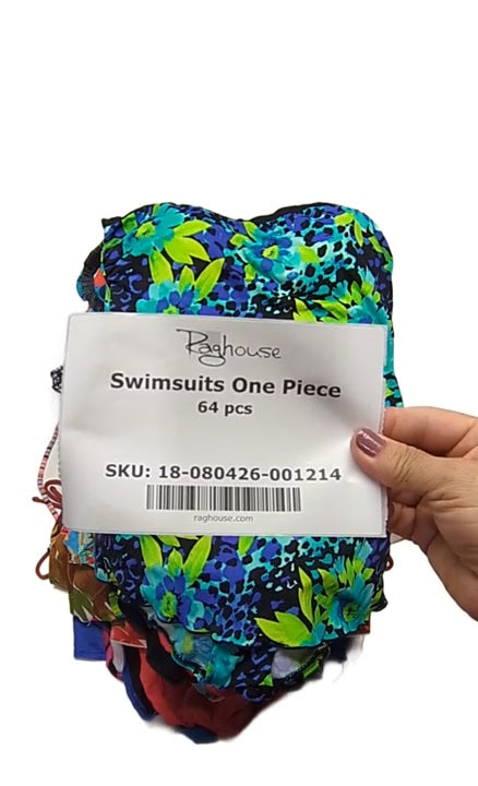 Swimsuits One Piece 64 pcs