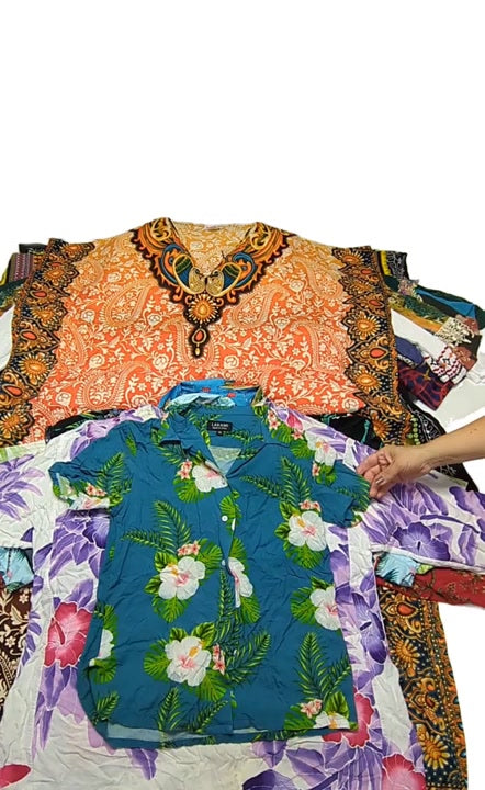 Tiki + Hippie Blouses 59 pcs