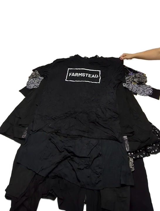 Trendy Just Black Plus Size Variety Mix 48 pcs