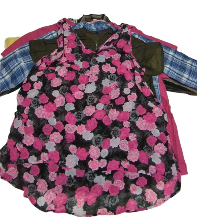 Trendy Plus Size Blouses 48 pcs
