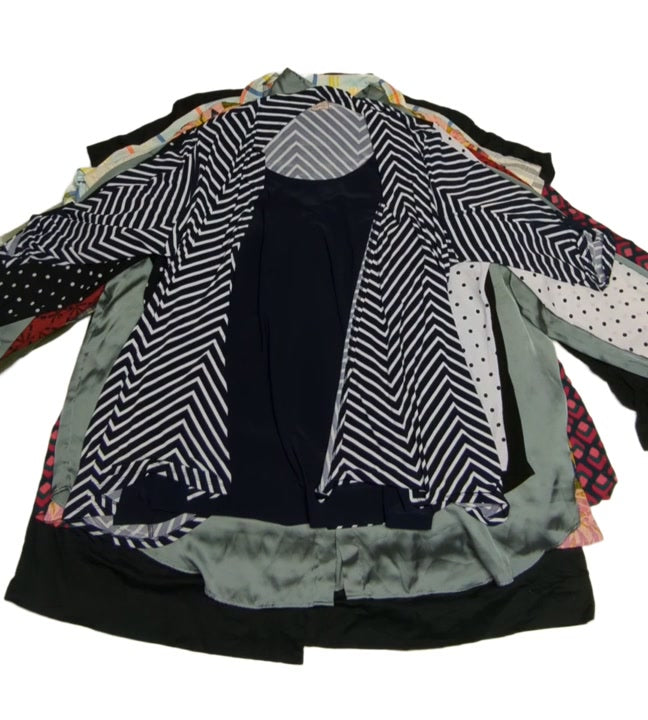 Trendy Plus Size Blouses 63 pcs