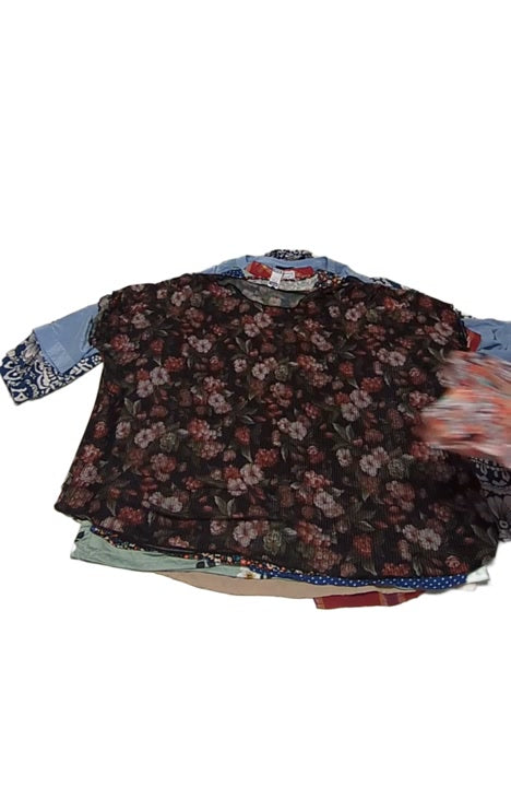 Trendy Plus Size Blouses 64 pcs