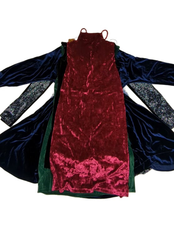 Trendy Velvet Dresses 25 pcs
