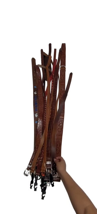 Veronica Leather Belts 18 pcs