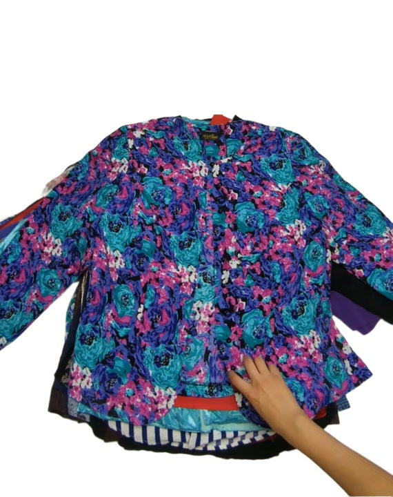 Vintage 80s 90s Blouses 52 pcs