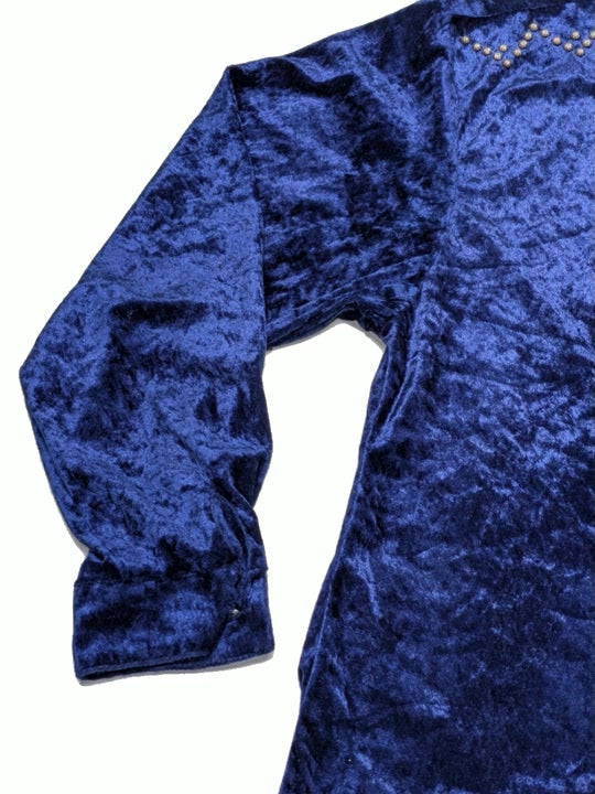 Vintage Circle T Velvet Blouse M 1 pc