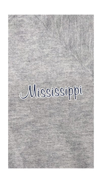 Vintage Fruit of Loom Raglan Mississippi Sweatshirt 1 pc
