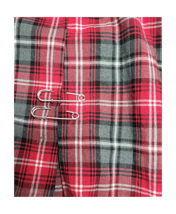 Vintage Girlfriends Plaid Mini Skirt L 1 pc